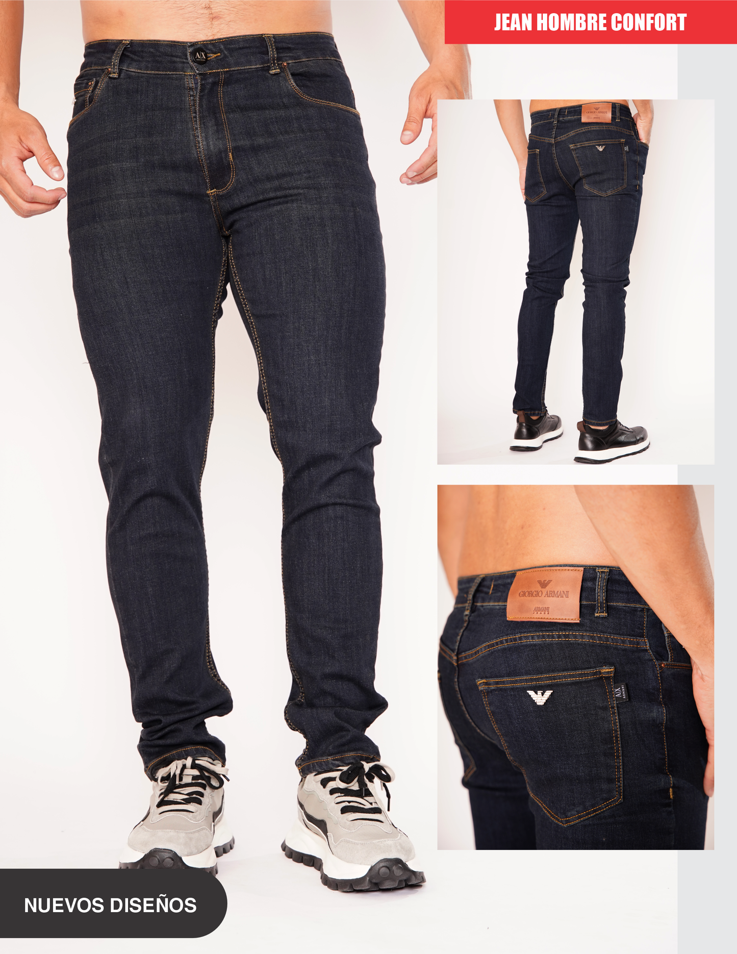 Jeans  hombre premium Armani Edge