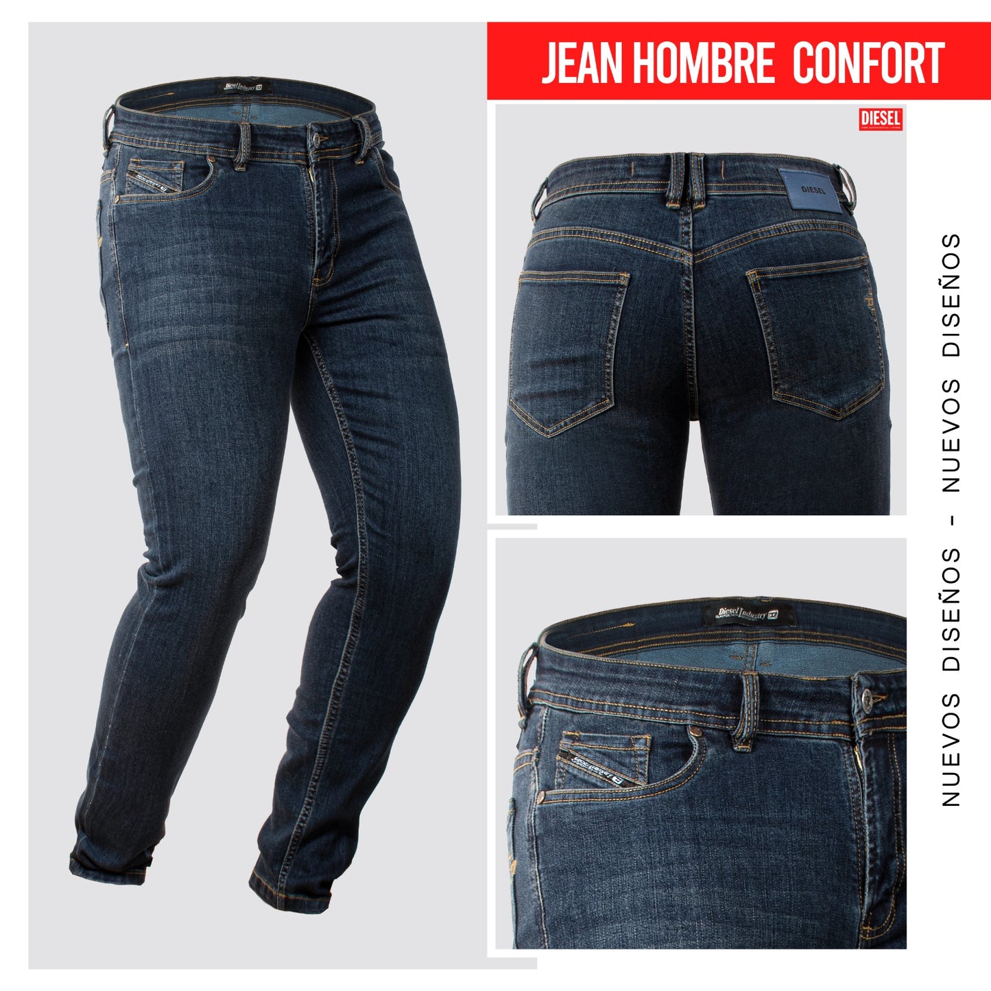 Jeans hombre premium DSL todos