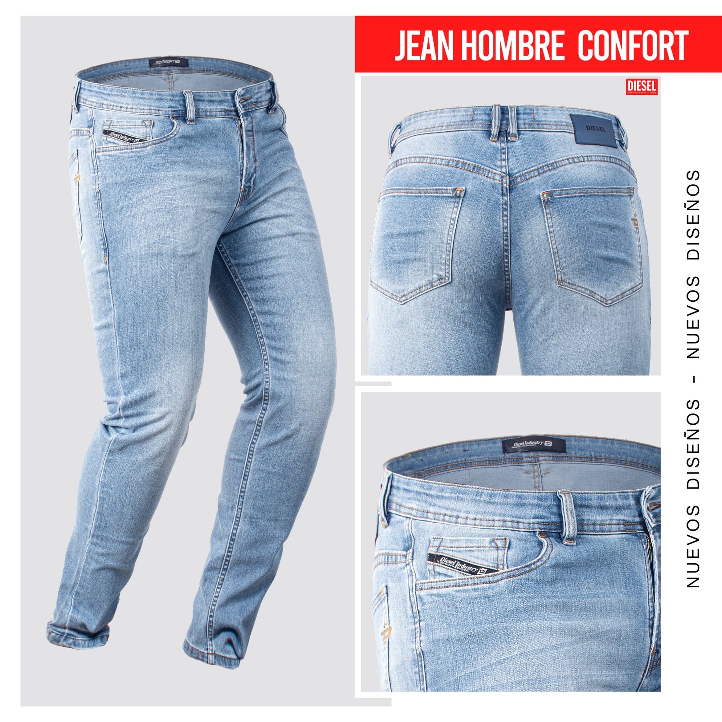 Jeans hombre premium DSL todos