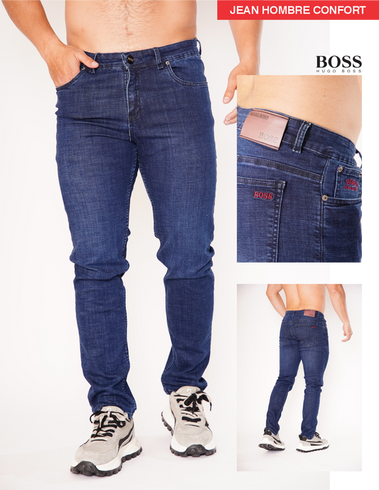 Jeans  hombre premium Hugo Boss Azul Detroit