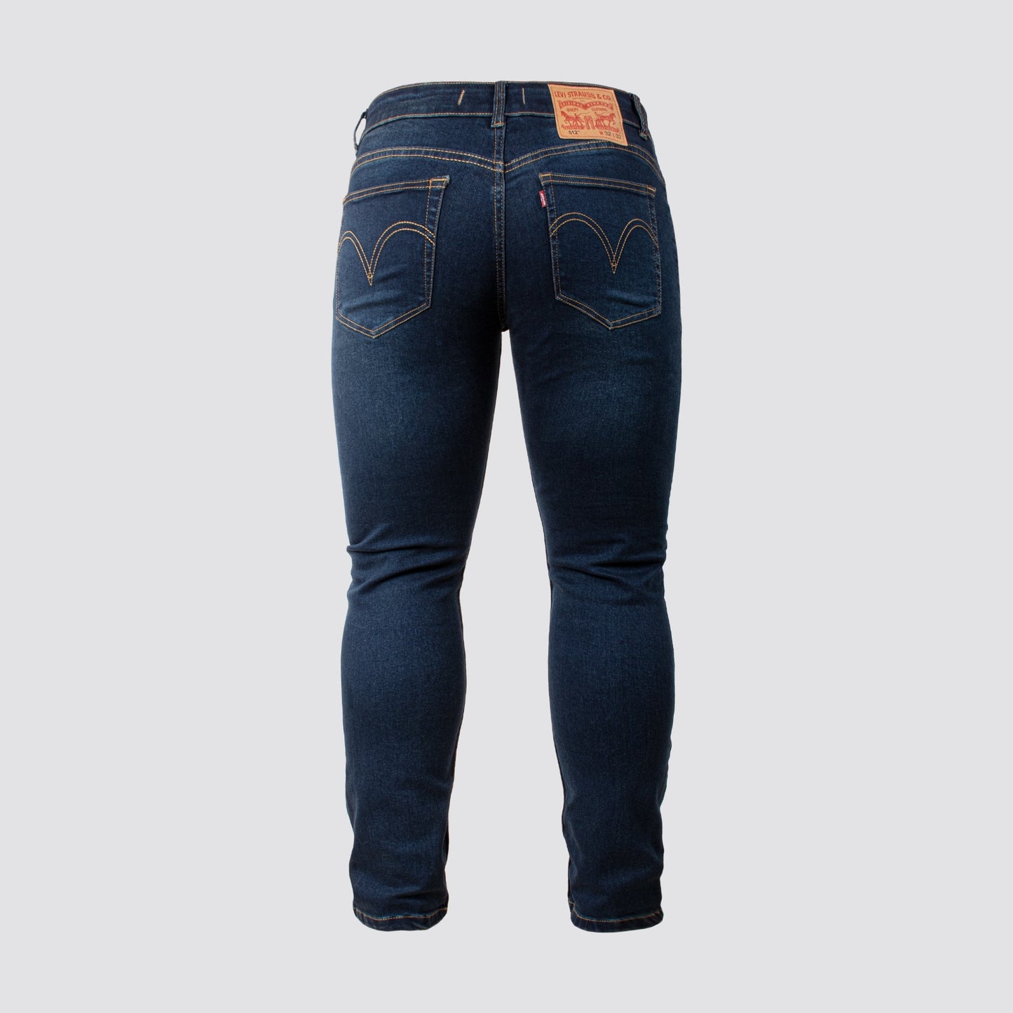 Jeans  hombre premium Lv azul oscuro