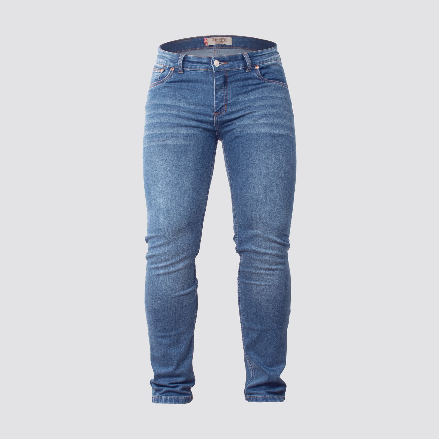 Jeans  hombre premium Lv azul medio