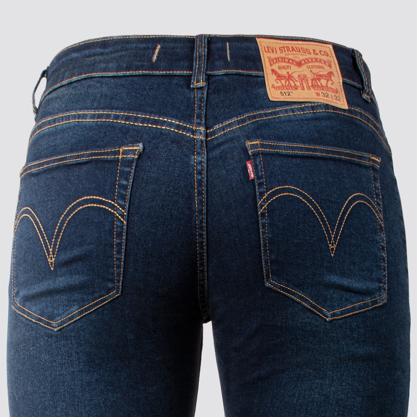 Jeans  hombre premium Lv azul oscuro